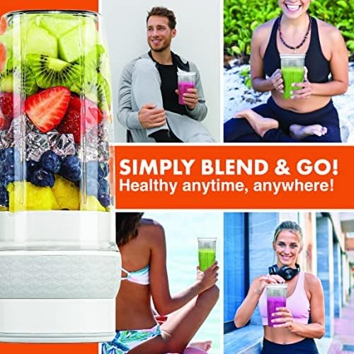 Bionic Blade Portable Blender - 18,000 RPM, USB Rechargeable Battery, Multiple Colors - Image 5