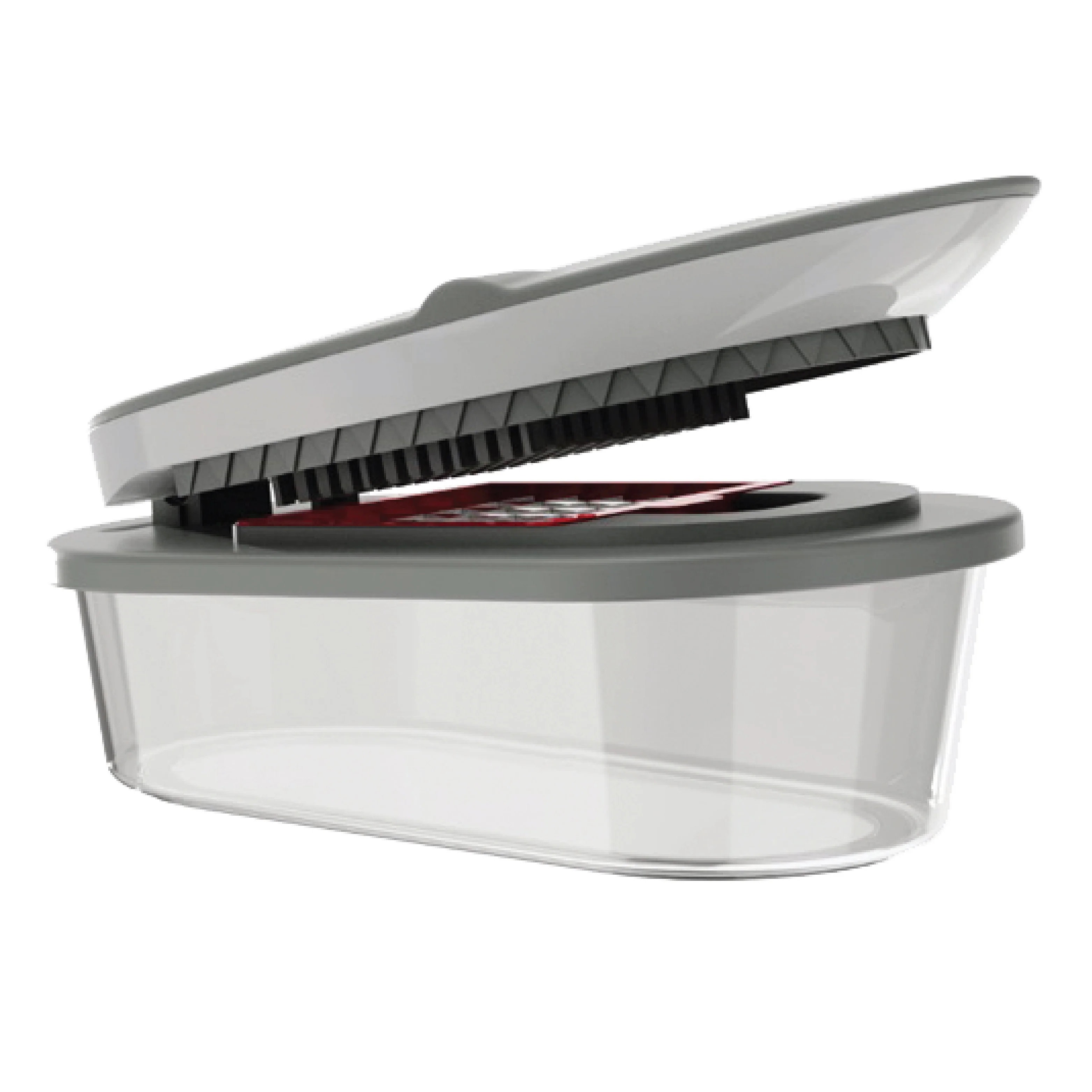 Chopzilla All-in-1 Vegetable Chopper & Mandoline Slicer with Container, 4 Blades & Scraper – Sharp Veggie Cutter, Salad Dicer & Food Chopper - Image 2