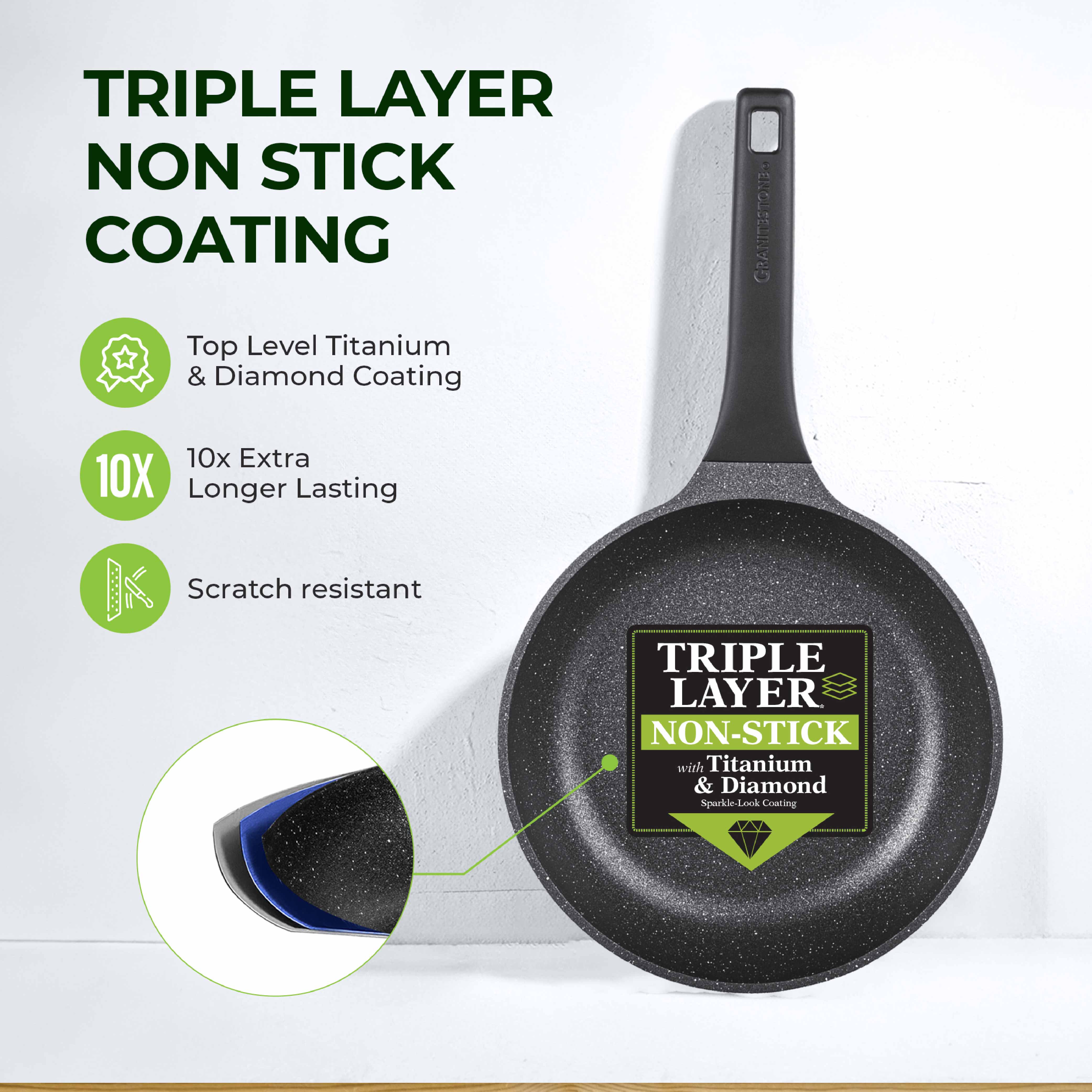 Granitestone 8-Piece Nesting Cookware Set - Image 13
