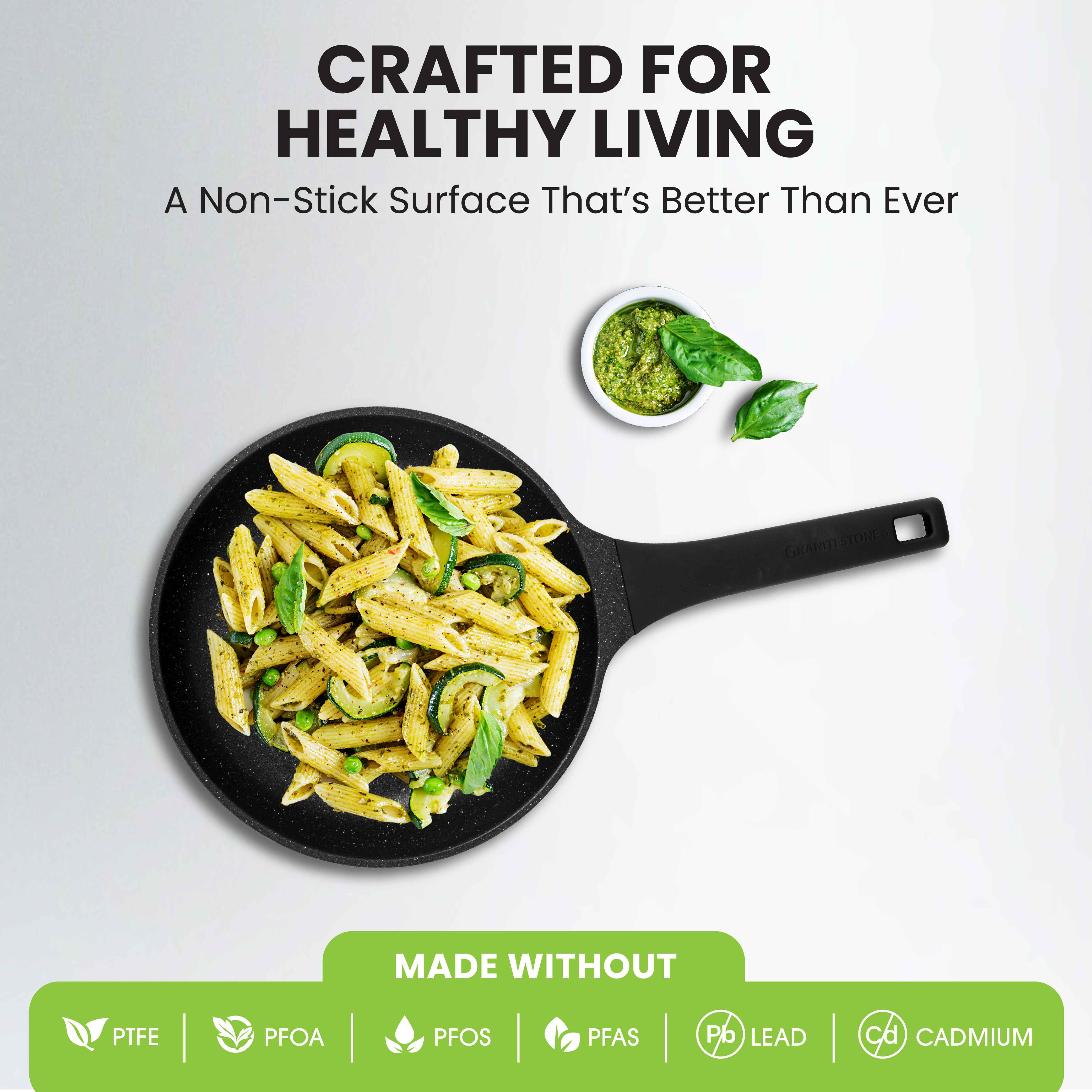 Granitestone 8-Piece Nesting Cookware Set - Image 14
