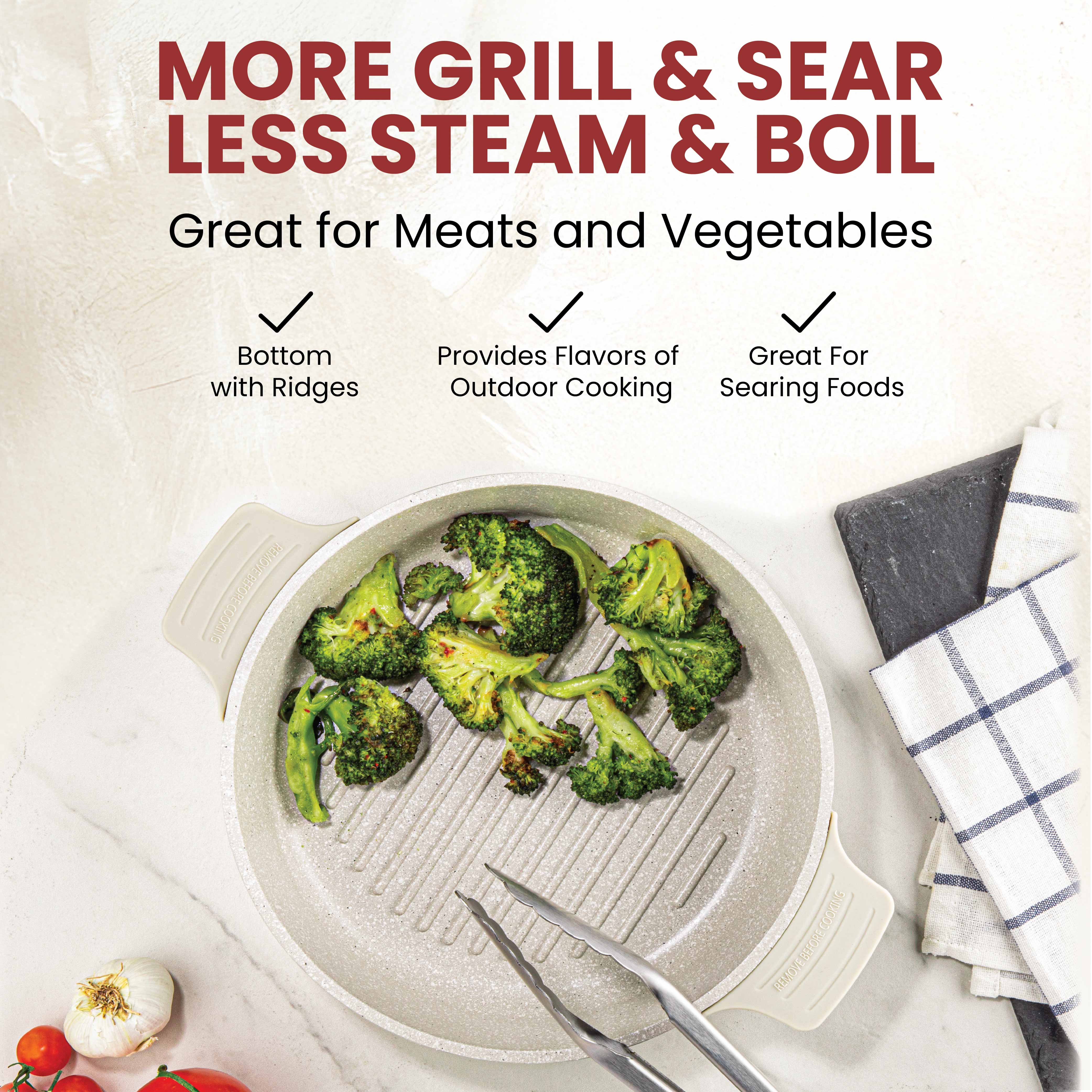 Granitestone 8-Piece Nesting Cookware Set - Image 8