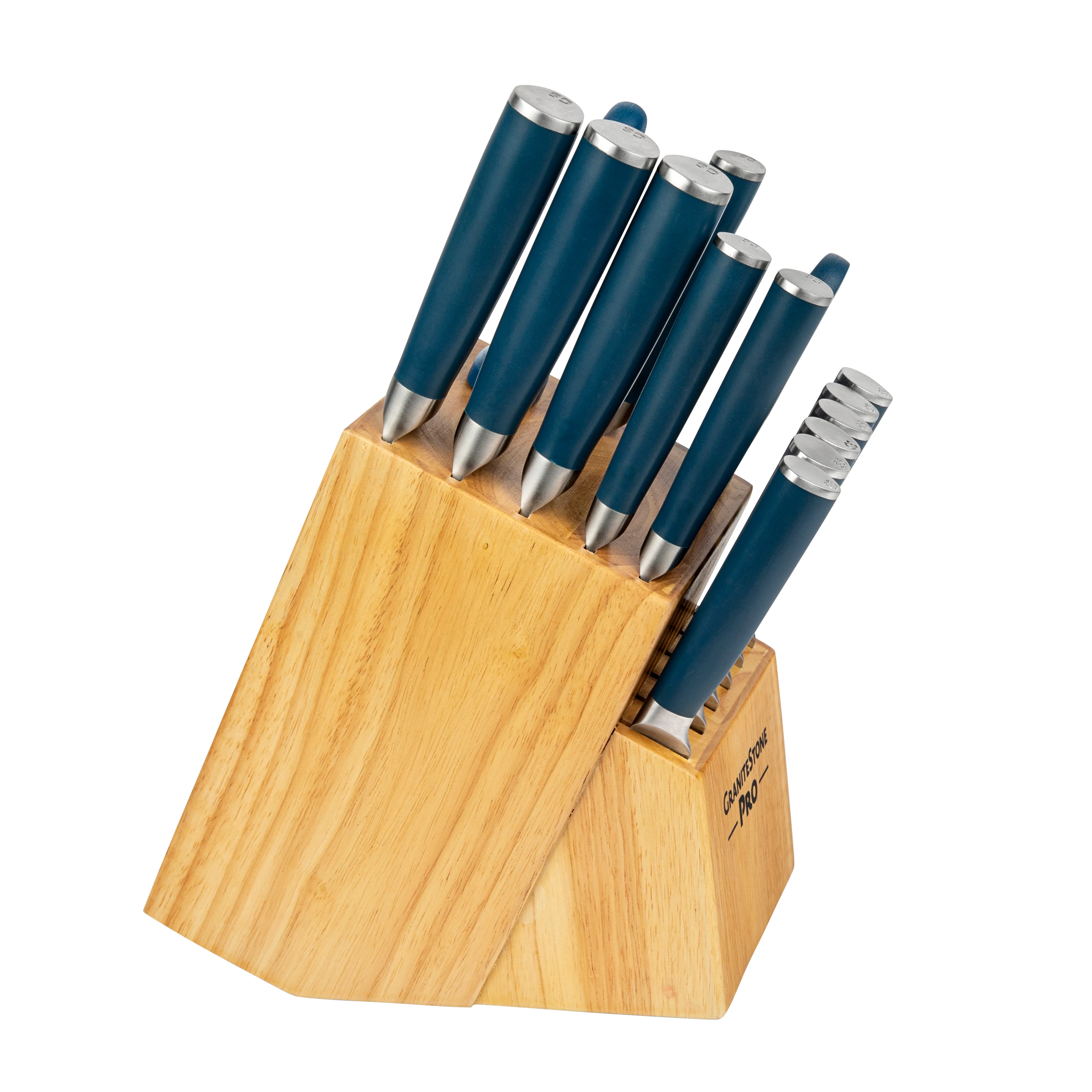 Granitestone Pro Series 14 Piece Knife Set & Block - Image 14