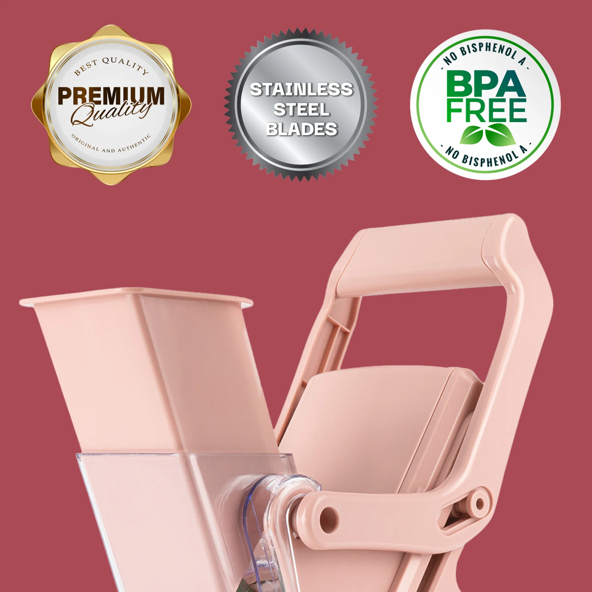 Pastel Collection NutriSlicer Upright Mandoline - Image 11